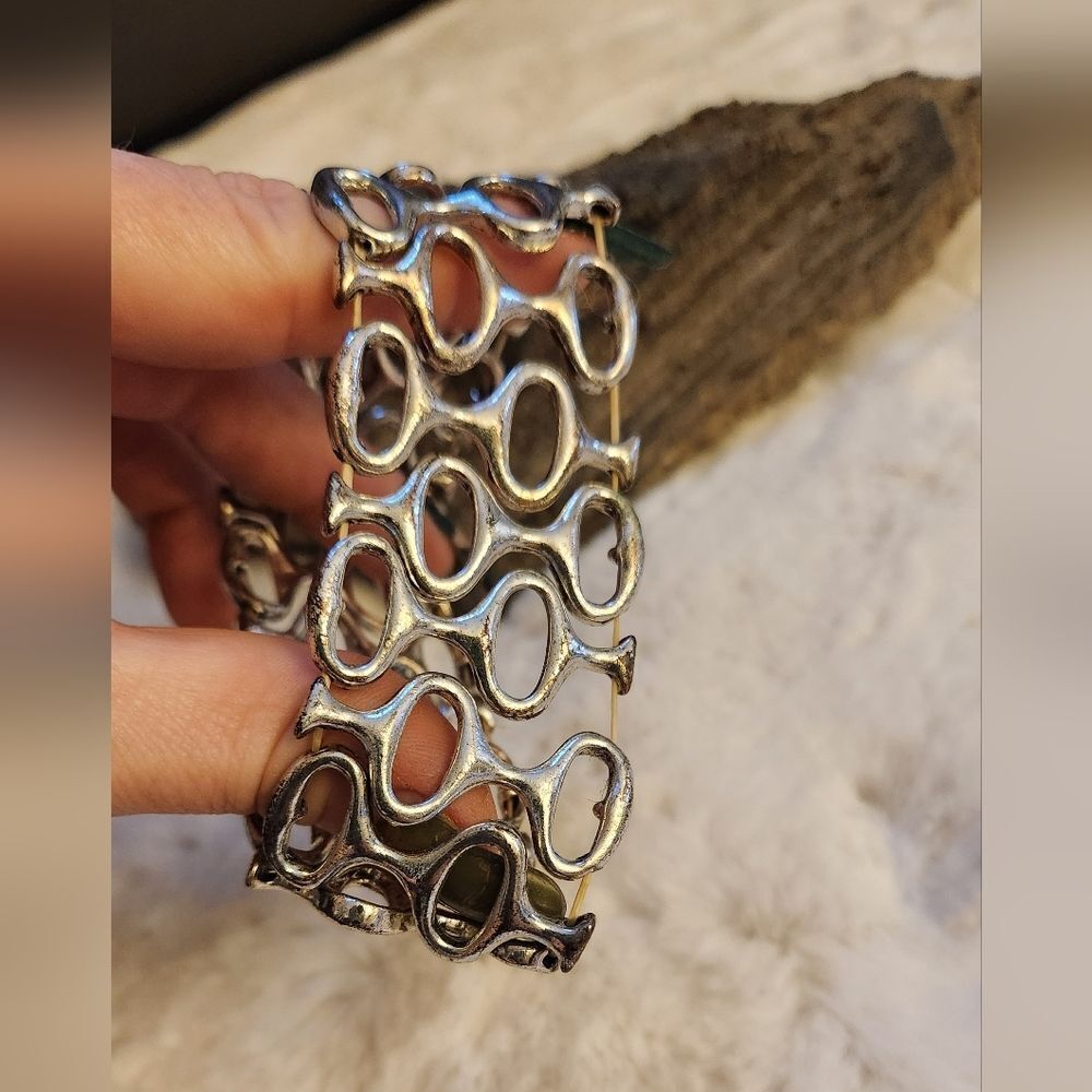 2/$15β- Silver statement bracelet - Picture 3 of 4